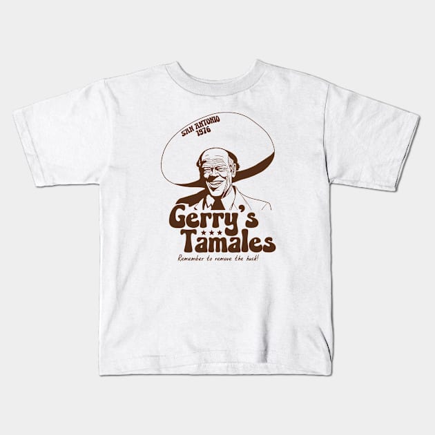 Vintage Gerry's Tamales San Antonio 1976 // Funny President Gerald Ford Kids T-Shirt by SLAG_Creative